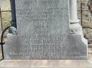 Sarah Rebecca JONES, died Lagoon Creek 19 June 1898 aged 19 years 7 months; Mary JONES, wife of Thomas JONES, died 2 June 1899 aged 61 years; Jondaryan cemetery, Jondaryan Shire 