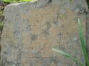 Heinrich Friedrich MOLLER b: 15 Sep 1871, d: 15 Feb 1898 Engelsburg Baptist Cemetery, Kalbar, Boonah Shire 