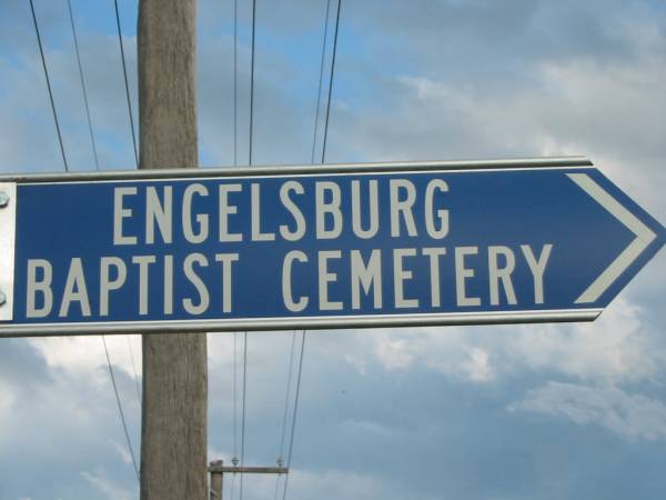 Engelsburg Baptist Cemetery, Kalbar, Boonah Shire  | 