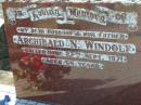 
Archibald N. WINDOLF, husband father,
died 27 Sept 1971 aged 54 years;
Kalbar General Cemetery, Boonah Shire
