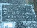 George W N NUHN
1904 - 1919
St Johns Lutheran Church Cemetery, Kalbar, Boonah Shire