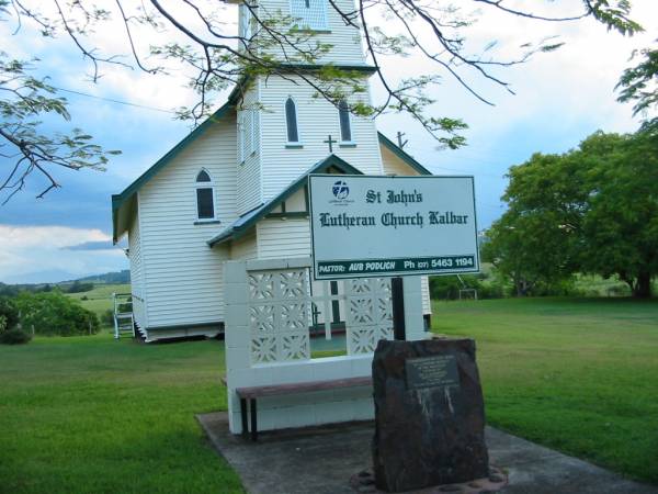 St John's Lutheran Church Cemetery, Kalbar, Boonah Shire  | 