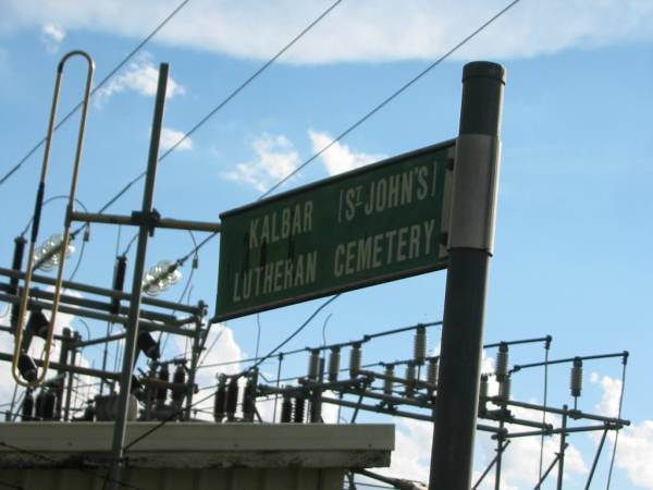 St John's Lutheran Church Cemetery, Kalbar, Boonah Shire  |   | 