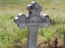 Bertha DITTBERNER, born 18 Oct 1875 died 12 Aug 1894; Kalbar St Marks's Lutheran cemetery, Boonah Shire 