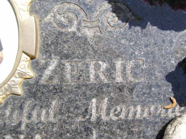 Alvena May ZERIC,  | 10-5-39 - 16-7-99;  | Kandanga Cemetery, Cooloola Shire  | 