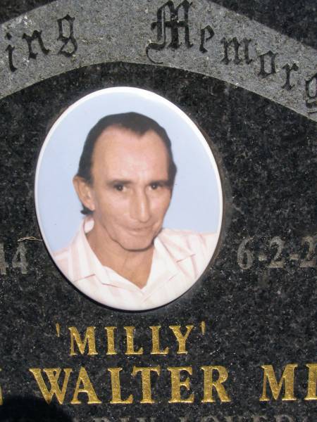 Mervyn Walter (Milly) MILFULL,  | 23-8-1944 - 6-2-2001,  | father son brother brother-in-law uncle great-uncle;  | Kandanga Cemetery, Cooloola Shire  | 