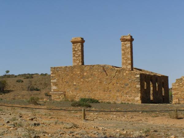 Kanyaka Homestead,  | another ruin north of Quorn,  | South Australia  | 