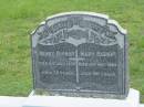 Henry BISHOP, died 21 July 1933 aged 78 years; Mary BISHOP, died 18 May 1944 aged 90 years; St John's Catholic Church, Kerry, Beaudesert Shire 