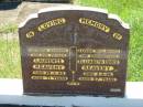 
Laurence KEAVENY, 
husband father,
died 28-4-68 aged 71 years;
Elizabeth Doris KEAVENY,
wife mother grandmother,
died 3-6-96 aged 87 years;
St Johns Catholic Church, Kerry, Beaudesert Shire
