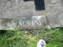 Thomas KEAVENY, born Armore, Kings County, Ireland, died 9 Aug 1920 aged 68 years; Cathrine, wife, born County Meath, Ireland, died 10 June 1947 aged 85 years; St John's Catholic Church, Kerry, Beaudesert Shire 