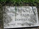 Paul Francis DOHERTY, died 9 Dec 1963; St John's Catholic Church, Kerry, Beaudesert Shire 