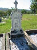 John HORAN, born Longford Kings County Ireland, died 19 Sept 1888 aged 79 years; Catherine, wife of John HORAN, born Irishtown Kings County Ireland, died 25 August 1899 aged 76 years; Mark C. HORAN, born Longford Kings County Ireland, died 21 Aug 1904 aged 45 years; St John's Catholic Church, Kerry, Beaudesert Shire 