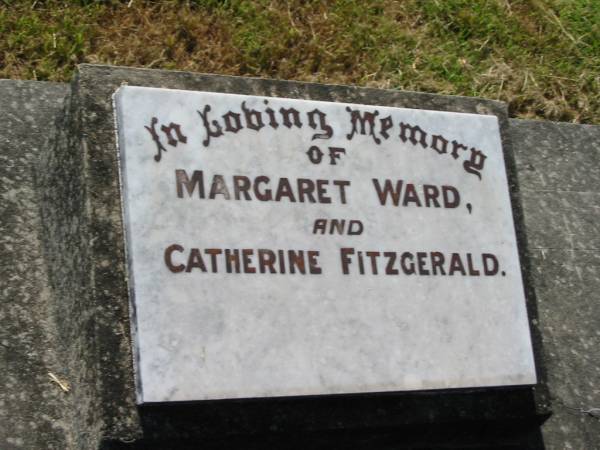 Margaret WARD;  | Catherine FITZGERALD;  | St John's Catholic Church, Kerry, Beaudesert Shire  | 