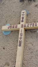 
John BAXTER
b: 7 Mar 1948
d: 17 Jan 2015

Kilkivan cemetery, Kilkivan Shire
