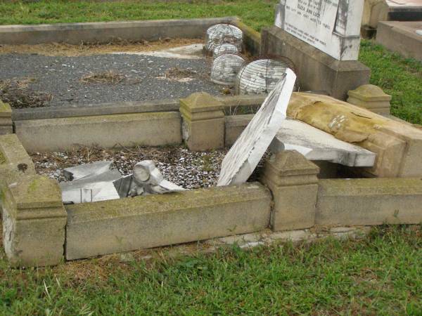 Annie A. LUCK,  | died 9 Sept 1922 aged 23 years 8 months;  | Killarney cemetery, Warwick Shire  | 