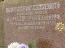 William Joseph WHITTLE, husband, died 4-9-1993 aged 76 years; Killarney cemetery, Warwick Shire 
