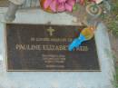 Pauline Elizabeth REIS, died 2 Jan 2006 aged 77 years; Killarney cemetery, Warwick Shire 