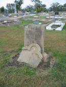 Mary Flint, wife of Thomas REID, died 11 Nov 1895 aged 33 years; Killarney cemetery, Warwick Shire 