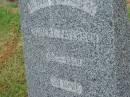 
Robert PATERSON,
died 1940;
Killarney cemetery, Warwick Shire
