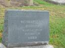 
Timothy James BROSNAN,
died 22 Aug 1948 aged 71 years;
Killarney cemetery, Warwick Shire
