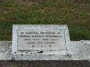 
Dennis Harold ODONNELL,
died 25 June 1960 aged 85 years;
Killarney cemetery, Warwick Shire
