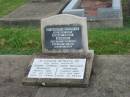 Norah Annie MINNAGE, aunt, born 15 March 1899, died 19 Dec 1987; parents; Jessie Cowan MINNAGE, died 1 Jan 1940 aged 73 years; John William MINNAGE, died 4 Aug 1931 aged 75 years; Killarney cemetery, Warwick Shire 