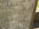 
parents;
Joseph Franklin BUTCHER,
died 25-7-1959 aged 74 years;
Grace Alice Maud BUTCHER,
died 16-8-1972 aged 86 years;
Lawnton cemetery, Pine Rivers Shire

