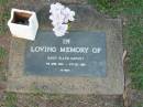 
Daisy Ellen HARVEY,
7 April 1906 - 17 Oct 1988;
Lawnton cemetery, Pine Rivers Shire
