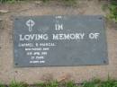 Carmel B. MARCAL, died 13 April 1985 aged 37 years; Lawnton cemetery, Pine Rivers Shire 
