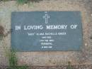 
Baby Alana Rachelle BAKER,
died 17 Feb 1983 perinatal;
Lawnton cemetery, Pine Rivers Shire
