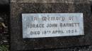 
Horace John BARNETT
d: 19 Apr 1925

Legume cemetery, Tenterfield, NSW


