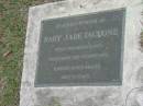 Baby Jane IACUONE, B: 29 Oct 1985, D: 31 Oct 1985 Logan Village Cemetery, Beaudesert 