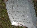 Raymond Ian BILLEAU, 21-12-58 - 13-8-95, husband father; Logan Village Cemetery, Beaudesert Shire 