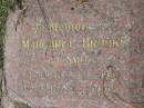 Margaret BROOKS nee SMITH, 13-5-1923 - 13-3-1993; Logan Village Cemetery, Beaudesert Shire 
