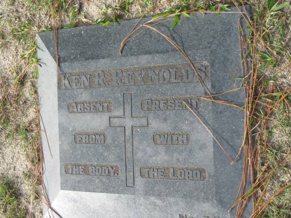Ken R REYNOLDS  | Logan Village Cemetery, Beaudesert  | 