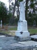 John DONALD, died 29 July 1920 aged 62 years; Theresa, wife, died 12 July 1926 aged 60 years; daughters; Lilian DONALD, 3 May 1902 - 3 Dec 1977; Daisy OXENFORD, 9 Sept 1899 - 15 May 1983; Lower Coomera cemetery, Gold Coast 