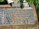 Charles Edward WASHBAND (Eddie), husband father pa-pa, 8-6-1919 - 18-5-1994; St Michael's Catholic Cemetery, Lowood, Esk Shire 