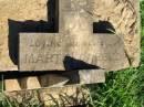 Martin GARSKE, husband of Pauline GARSKE, died 12 March? 1895 aged 38 years; St Michael's Catholic Cemetery, Lowood, Esk Shire 