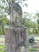 
Mary DUMSCHAT, mother,
died 15 May 1905 aged 68 years;
Ma Ma Creek Anglican Cemetery, Gatton shire
