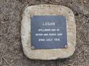 
son of Peter & Sarah Jane LOGAN,
stillborn 29 July 1912;
Ma Ma Creek Anglican Cemetery, Gatton shire
