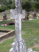 
Henry SCHOLL, father,
accidentally killed 2 Nov 1921 aged 49 years;
Eva Clara Wilhelmine SCHOLL,
died 28 Oct 1968 aged 86 years;
Ma Ma Creek Anglican Cemetery, Gatton shire
