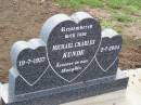 
Michael Charles KUNDE,
19-7-1957 - 2-7-2004;
Ma Ma Creek Anglican Cemetery, Gatton shire
