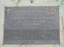 
John Bostock RODGER, father,
1-5-1914 - 8-7-1989;
Margaret Jane RODGER, mother,
21-5-1911 - 9-9-1995;
Maclean cemetery, Beaudesert Shire
