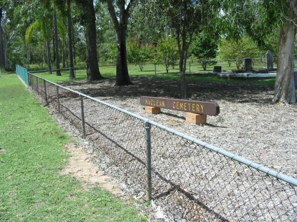 Maclean cemetery, Beaudesert Shire  | 