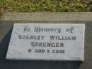 Stanley William SPRENGER; Marburg Anglican Cemetery, Ipswich 