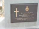 B.J. MCGUIRE, died 29 July 1998 aged 72, husband of Stella, father of Jill, Kerry & Danny; Marburg Lutheran Cemetery, Ipswich 