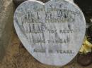 Irene HOHNKE, died 7 Jan 1924 aged 12 years; Marburg Lutheran Cemetery, Ipswich 