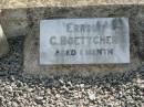 Errol G. BOETTCHER, aged 1 month; Marburg Lutheran Cemetery, Ipswich 