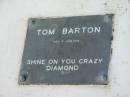 Tom BARTON, died 1 June 1978; Marburg Lutheran Cemetery, Ipswich 