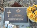 D.M. GREEN; 18 Feb 2000 aged 75; husband of Doris, father of John, Pam, Greg, Marg, Rob & Sue; Marburg Lutheran Cemetery, Ipswich 